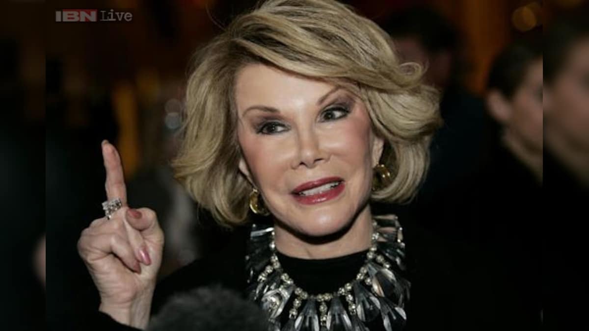 Comedian And Entertainer Joan Rivers Dies At Age 81