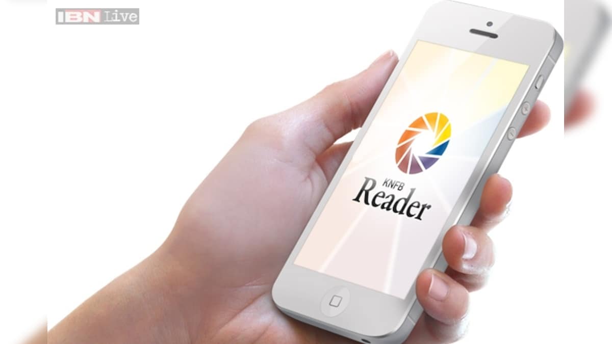 A new smartphone app that detects text and reads it aloud for visually