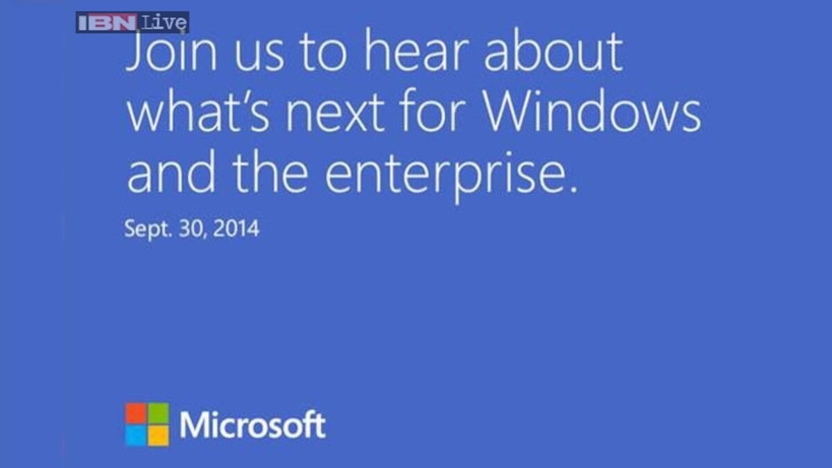 Windows 9: Microsoft to offer first look at new Windows on September 30 ...