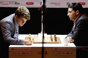 World Chess Championship: Game 8 ends in a draw after 41 moves, Carlsen  leads