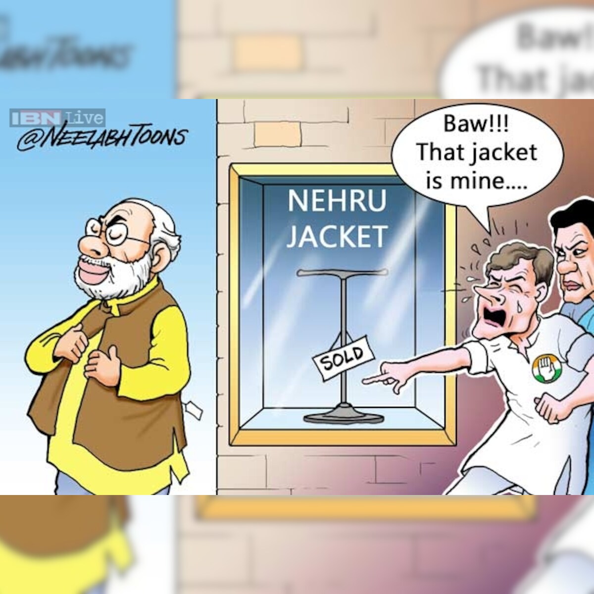 Cartoon of the day: Rahul vs Modi Cartoon of the day: Rahul vs Modi