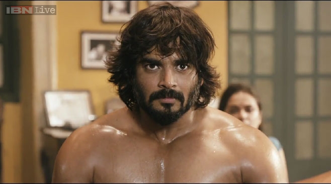 Irudhi suttru' first stills: R Madhavan is almost unrecognisable with his long hair, beard and bulging muscles Irudhi suttru' first stills: R Madhavan is almost unrecognisable with his long hair, beard and bulging muscles