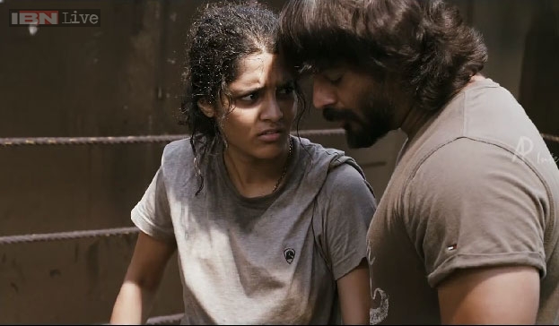 Irudhi suttru' first stills: R Madhavan is almost unrecognisable with his long hair, beard and bulging muscles Irudhi suttru' first stills: R Madhavan is almost unrecognisable with his long hair, beard and bulging muscles