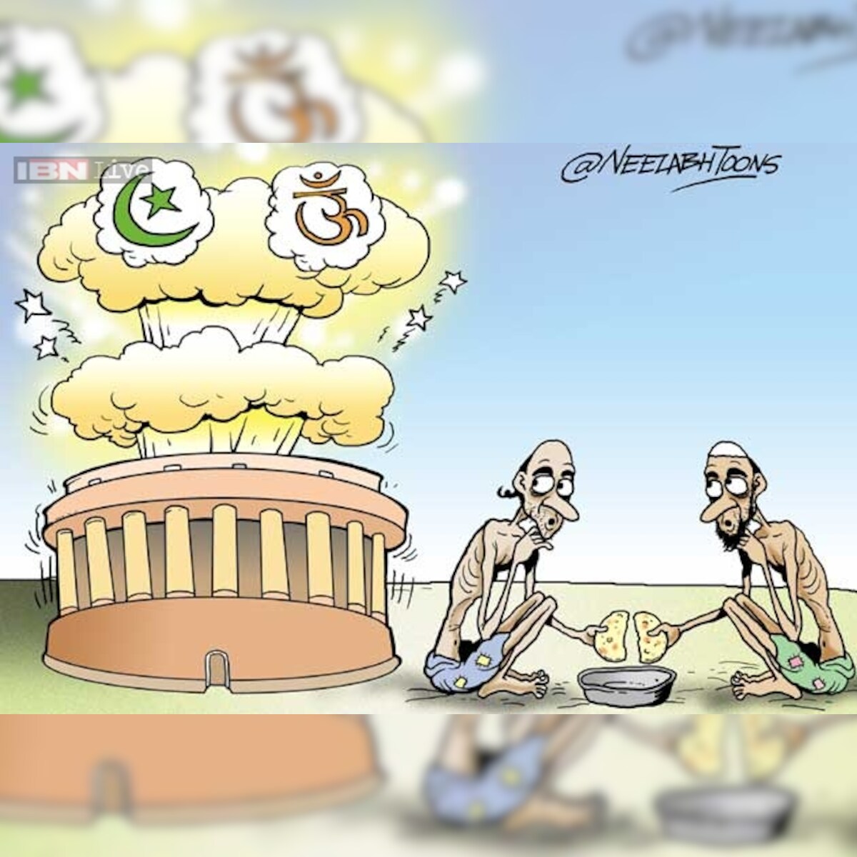 Cartoon of the day: Agra tense over conversion row Cartoon of the day: Agra tense over conversion row