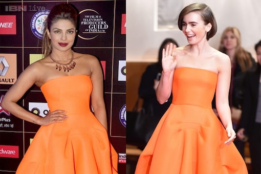 Priyanka Chopra or Lily Collins: Who looked better in Maticevski?