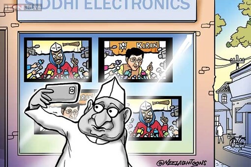 Cartoon of the day: Kiran Bedi, Kejriwal join politics, Anna Hazare stands  alone