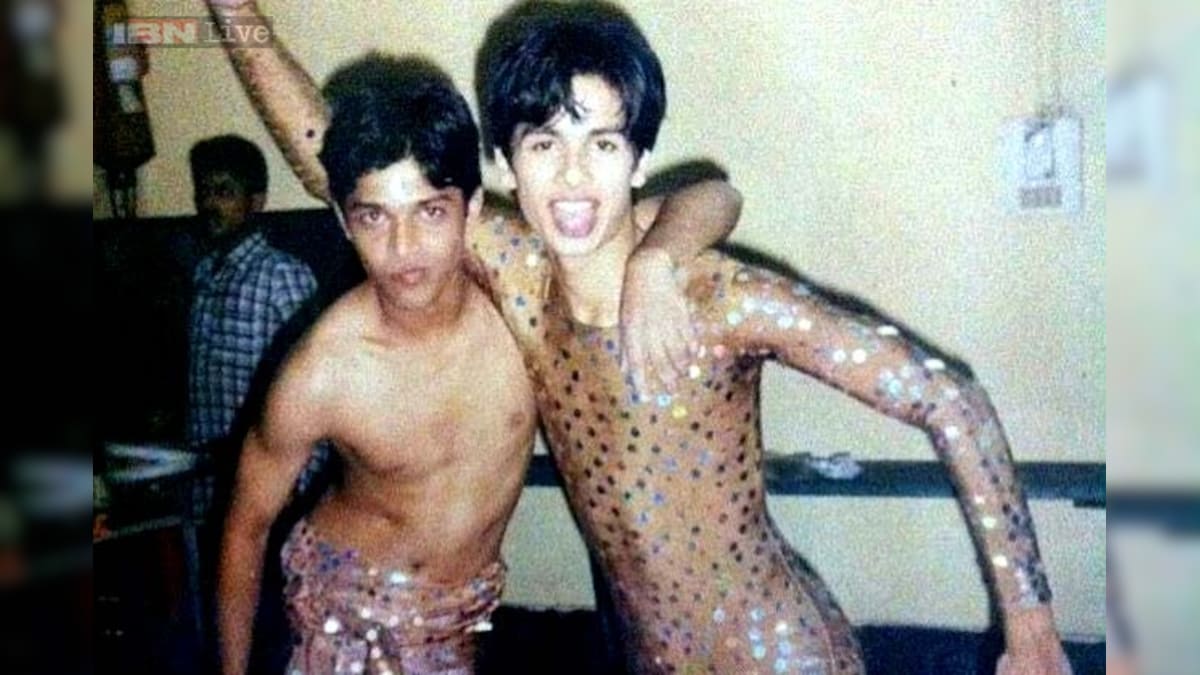 ThrowbackThursday: This old picture of Shahid Kapoor dressed in a nude  leotard is going to crack you up - News18