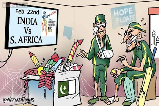 Cartoon of the day: Will Pakistan be able to fire crackers during IND vs SA match? Cartoon of the day: Will Pakistan be able to fire crackers during IND vs SA match?