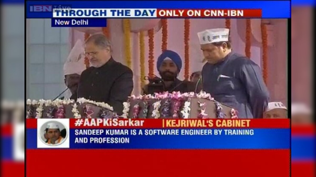 'AAP' Ki Sarkar: 'Giant killer' Sandeep Kumar gets ministerial berth ...