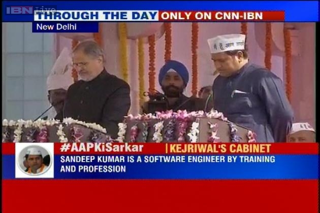 'AAP' Ki Sarkar: 'Giant killer' Sandeep Kumar gets ministerial berth ...