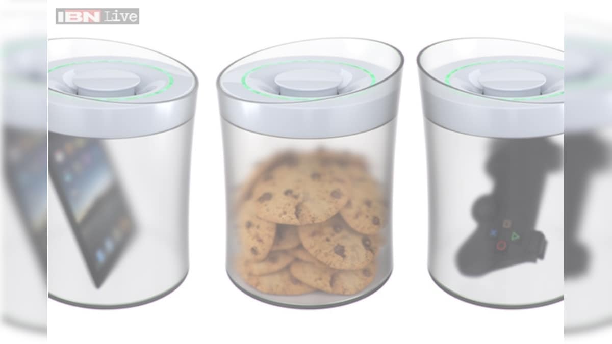 This 'smart' cookie jar lets you grab a cookie only when you achieve