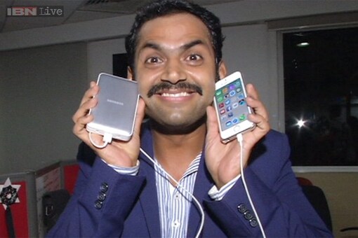 Star Tech: Sharib 'Filmistaan' Hashmi uses a Samsung power bank to deal with iPhone 5s' poor battery life