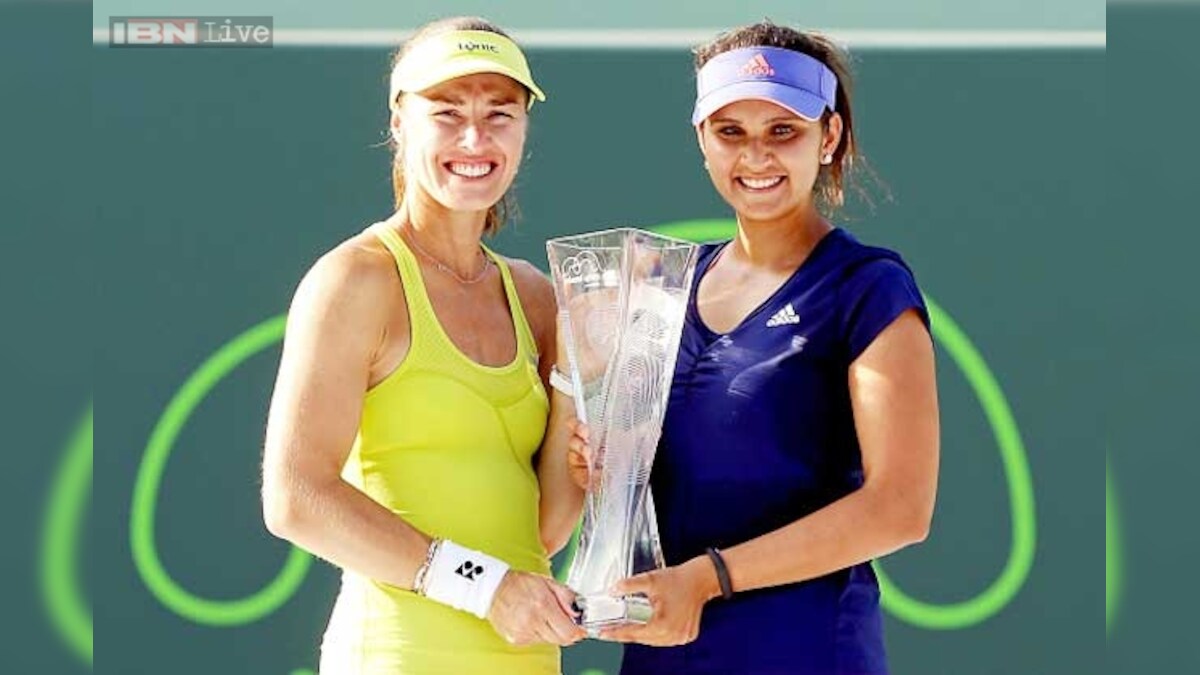 1200px x 675px - Sania Mirza-Martina Hingis win Miami Open title - News18