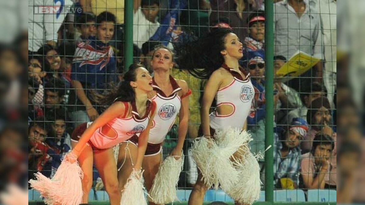 There are pigs everywhere and slime-balls behind me: IPL cheerleader ...