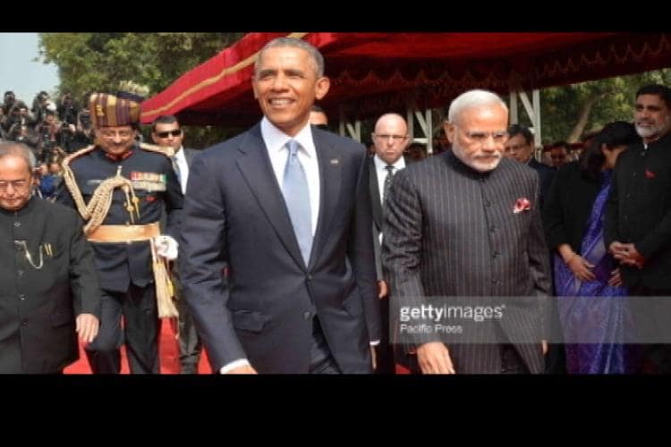 Modi Pattern Dress Modi@365: Narendra Modi's dresses that caught everyone’s eyeballs - News18