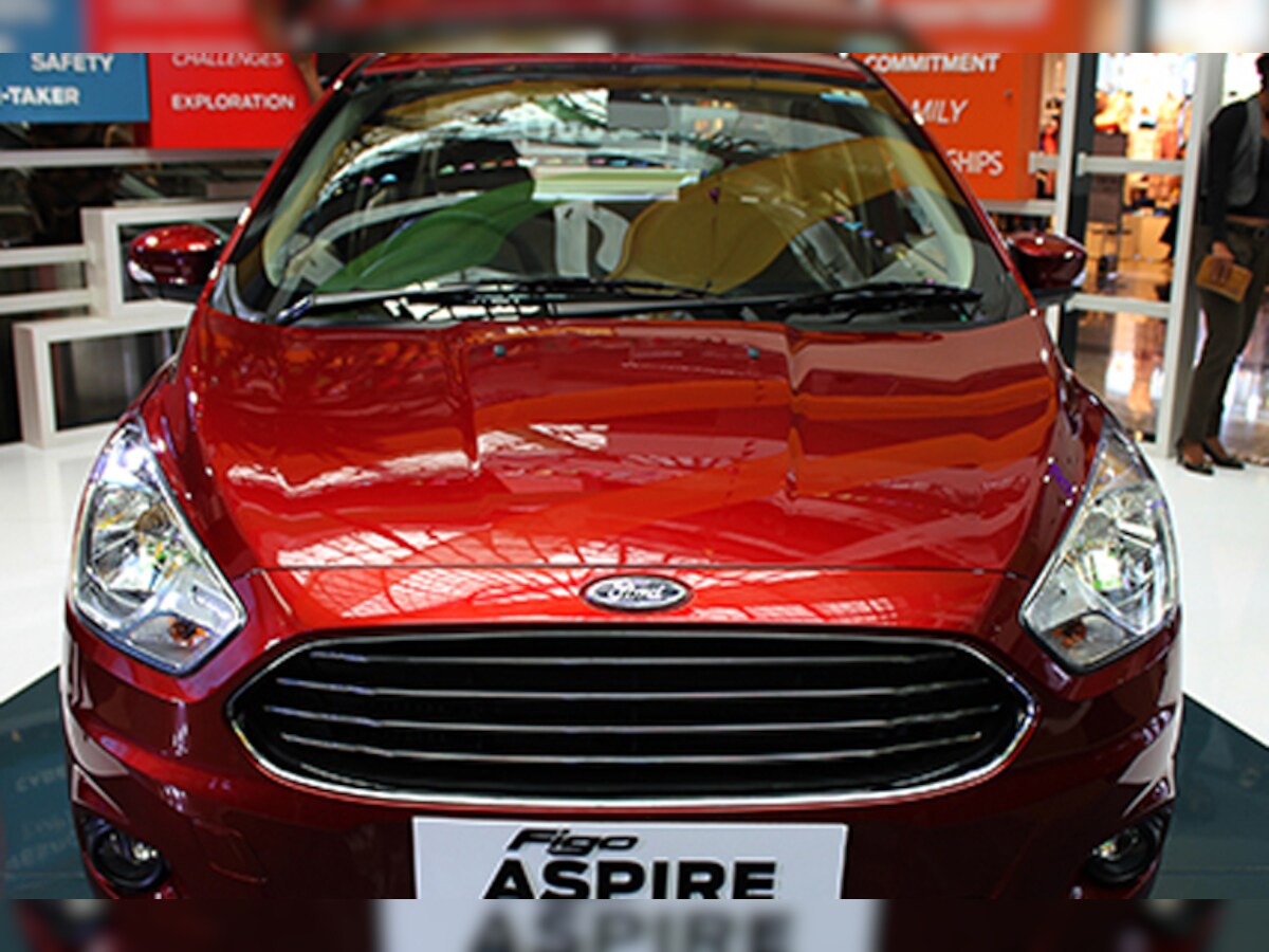 Photos: The upcoming Ford Figo Aspire compact sedan Photos: The upcoming Ford Figo Aspire compact sedan