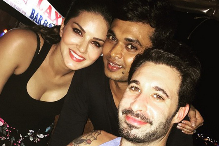 Photos: Sunny Leone, Daniel Weber party hard in Goa