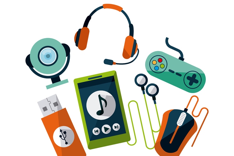 electronic devices clipart