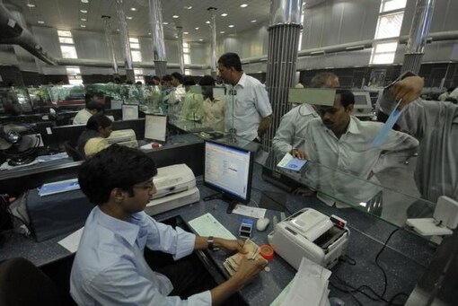Representative Image. of a bank in Hyderabad. (Photo: Reuters)