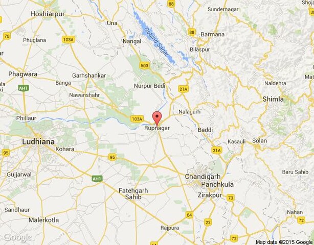 Ropar Map Uproar in Punjab after road accident kills one, Congress alleges CM ...
