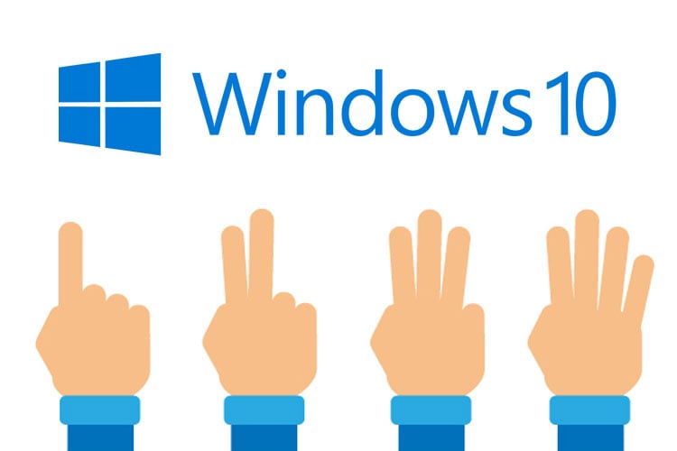 windows 10 mac trackpad gestures