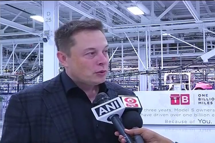 Tesla Motors CEO talks about his interaction with Modi - News18