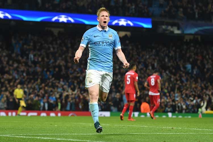 De Bruyne Scores Late Winner As Manchester City Beat Sevilla 2 1 In Champions League