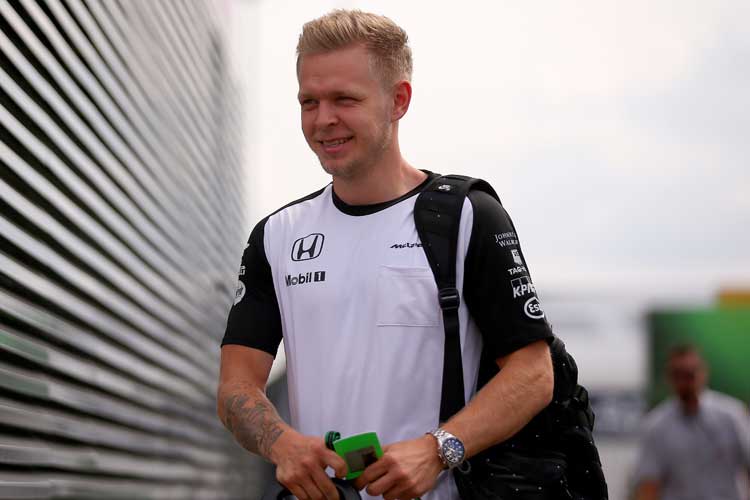Formula One Test driver Kevin Magnussen released by McLaren image photo photo