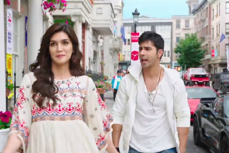 Manma Emotion Jaage Re Varun Dhawan And Kriti Sanon Groove To This Peppy Romantic Number Of