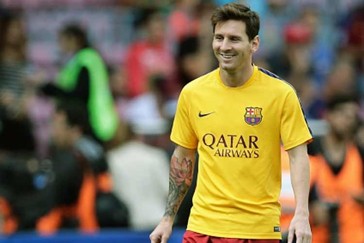 lionel messi yellow jersey