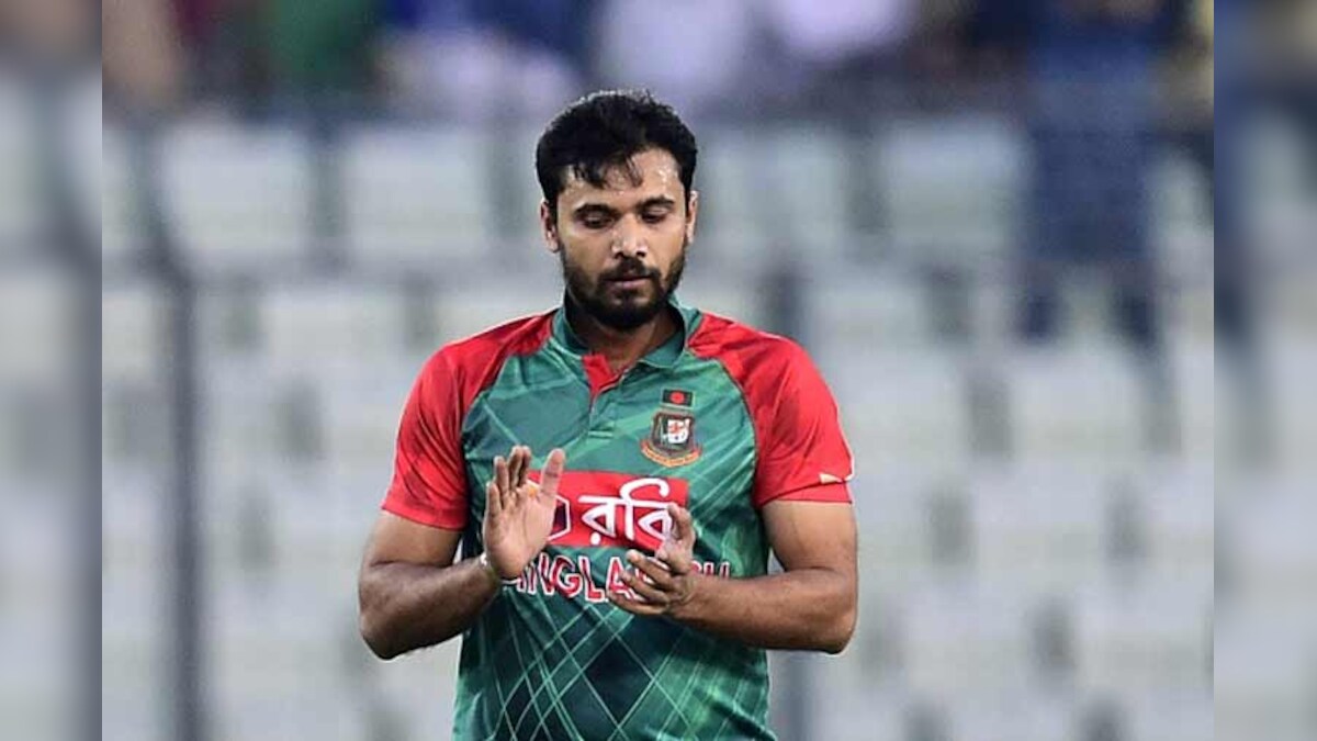 Bangladesh's Mashrafe Bin Mortaza 'Worried' About Ankle Injury