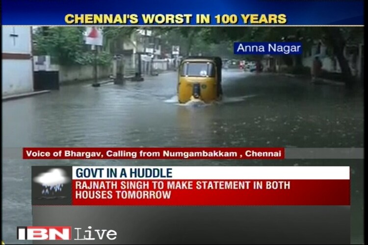 Chennai residents witness the worstever rains in 100 years