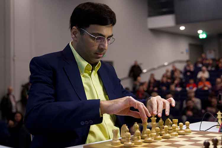 London Chess Classic: Viswanathan Anand makes solid draw against Fabiano  Caruana in first round-Sports News , Firstpost