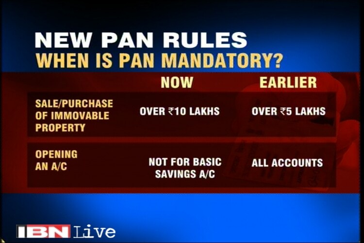 New PAN rule comes into effect from January 1