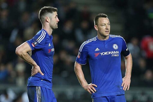 Chelsea defender Gary Cahill admits he could follow John Terry out of Stamford Bridge if he doesn't force his way back into the starting line-up on a regular basis. (Photo Credit: Getty Images)