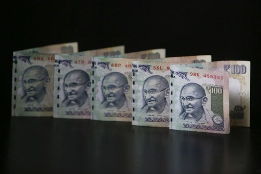 A picture depicting Indian currency notes.