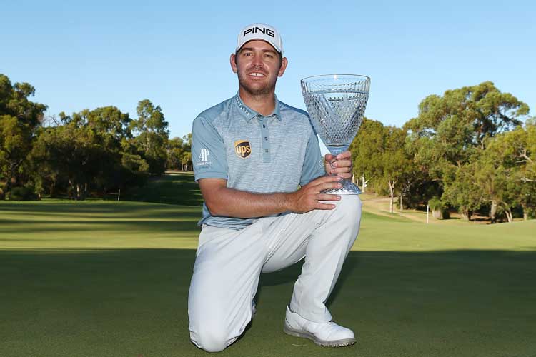 Golf: South Africa's Louis Oosthuizen wins Perth International