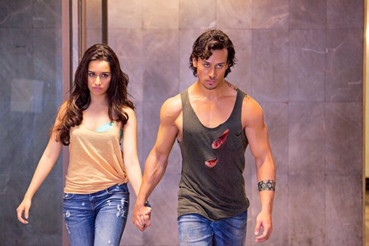 Tiger Shroff dropping shirts