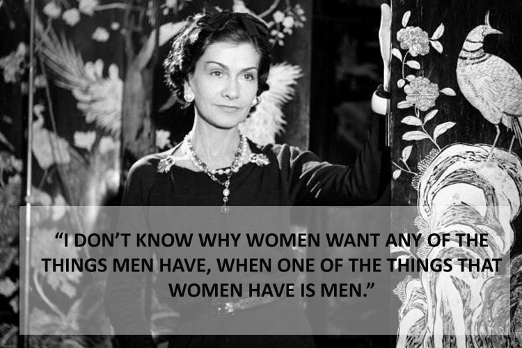 International Women's Day: 10 Inspirational Quotes by Coco Chanel
