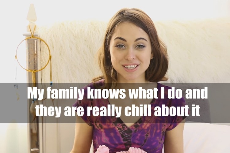 750px x 500px - Pornstars talk about how their parents reacted to finding out about their  profession