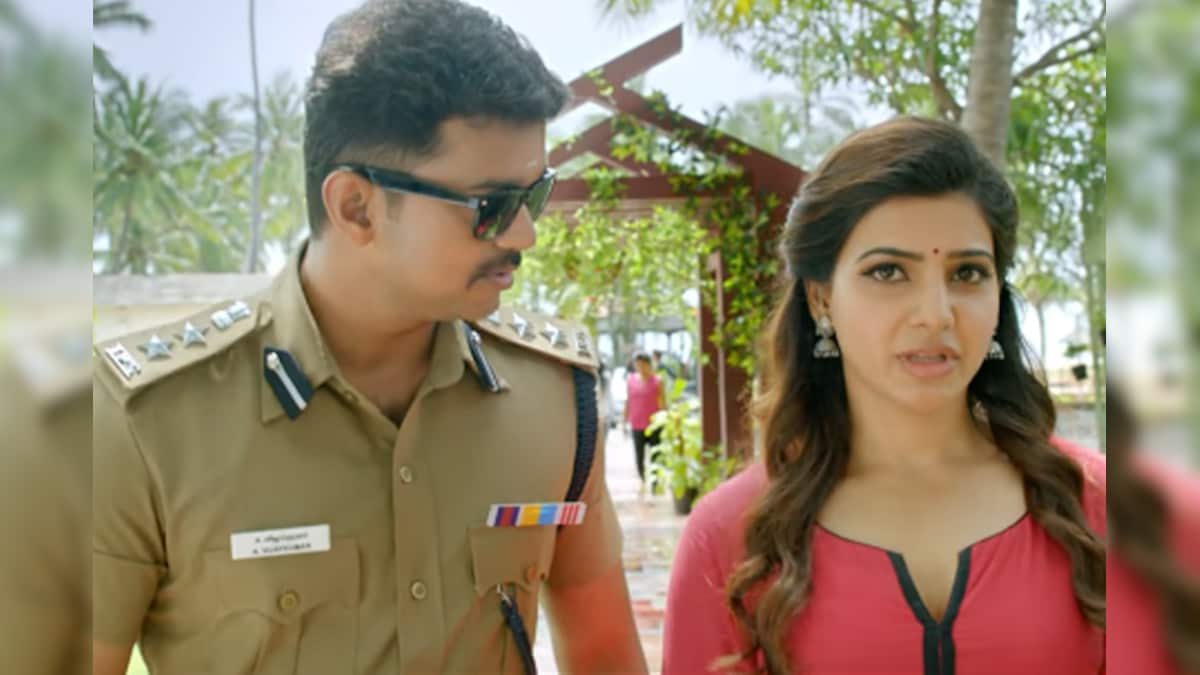 Watch: Ilayathalapathy Vijay's cop act is impressive in 'Theri'