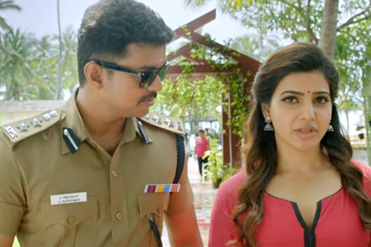 Watch: Ilayathalapathy Vijay's cop act is impressive in 'Theri'