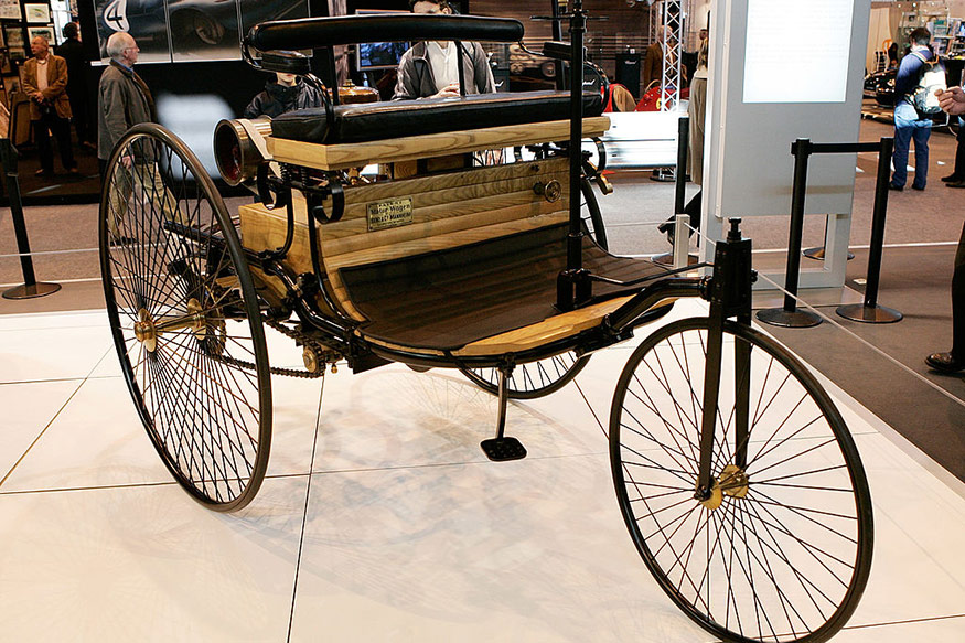 Benz patent motorwagen фото