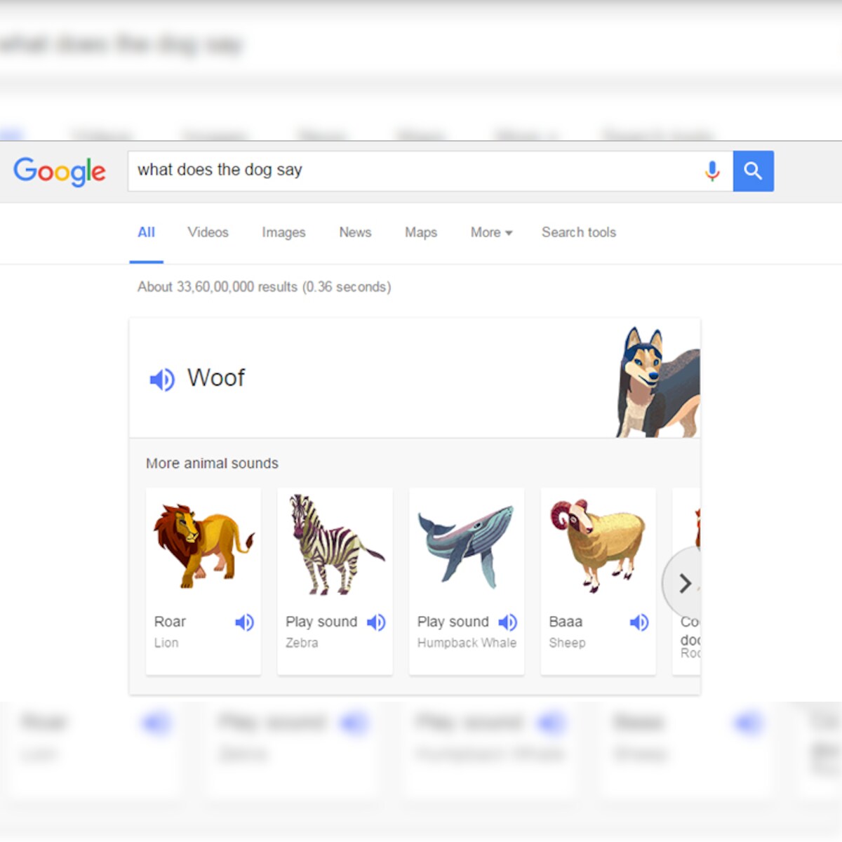 Google has a new way to teach kids about animal noises