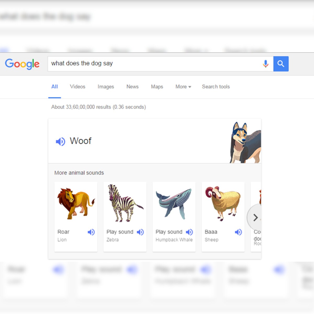 Google has a new way to teach kids about animal noises Google has a new way to teach kids about animal noises