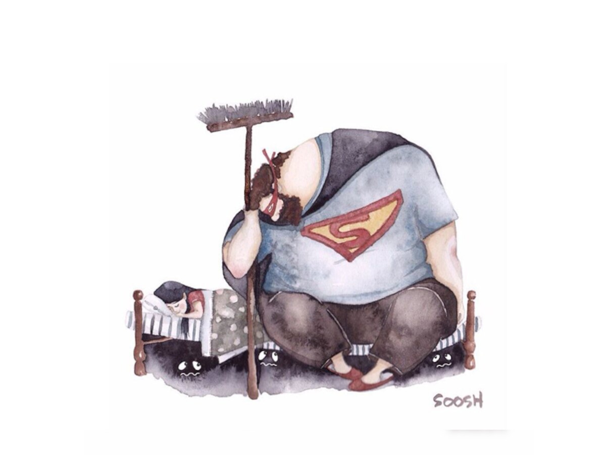 14 adorable illustrations that capture the bond between fathers and  daughters