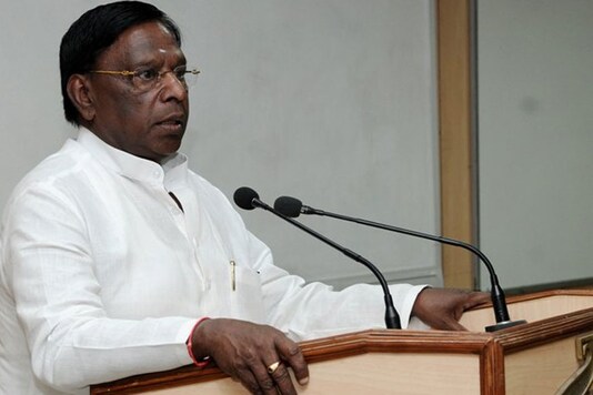 File photo of V Narayansamy 
