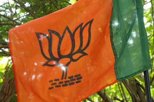File photo of BJP flag.