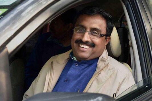 File photo of BJP leader Ram Madhav. (PTI)