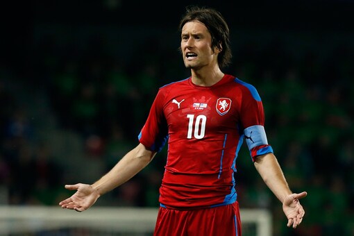 A file photo of Czech Republic midfielder Tomas Rosicky. (Getty Images)